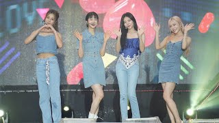 라붐 LABOUM 220716 G-KPOP 콘서트 FULL 직캠fancam Kiss Kiss/AALOW AALOW/Fresh Adventure