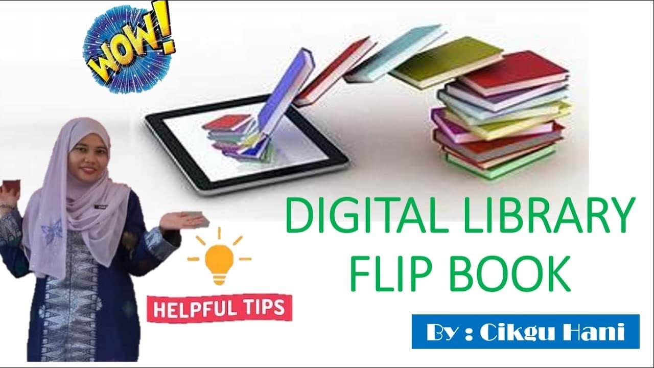TUTORIAL MEMBINA DIGITAL LIBRARY FLIP BOOK - YouTube