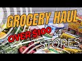 🤑Huge Grocery Haul WITH PRICES!!! | COSTCO | WALMART | ALDI | HYVEE