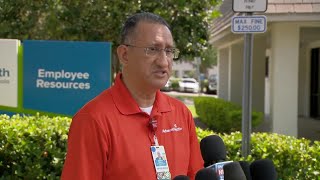 Ocala hospital holds news conference after 8 people were killed in horrific Ocala bus crash