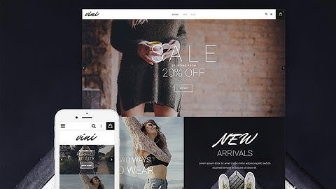 Check Out Vini - New Fashion Shop Magento Theme #58585