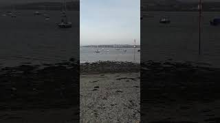 Stunning Windy View Of Saltash Harbour.