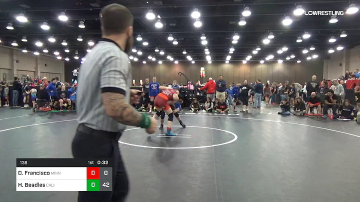 138 Lbs Rr Rnd 4 Deanna Francisco Minnesota Dual V...