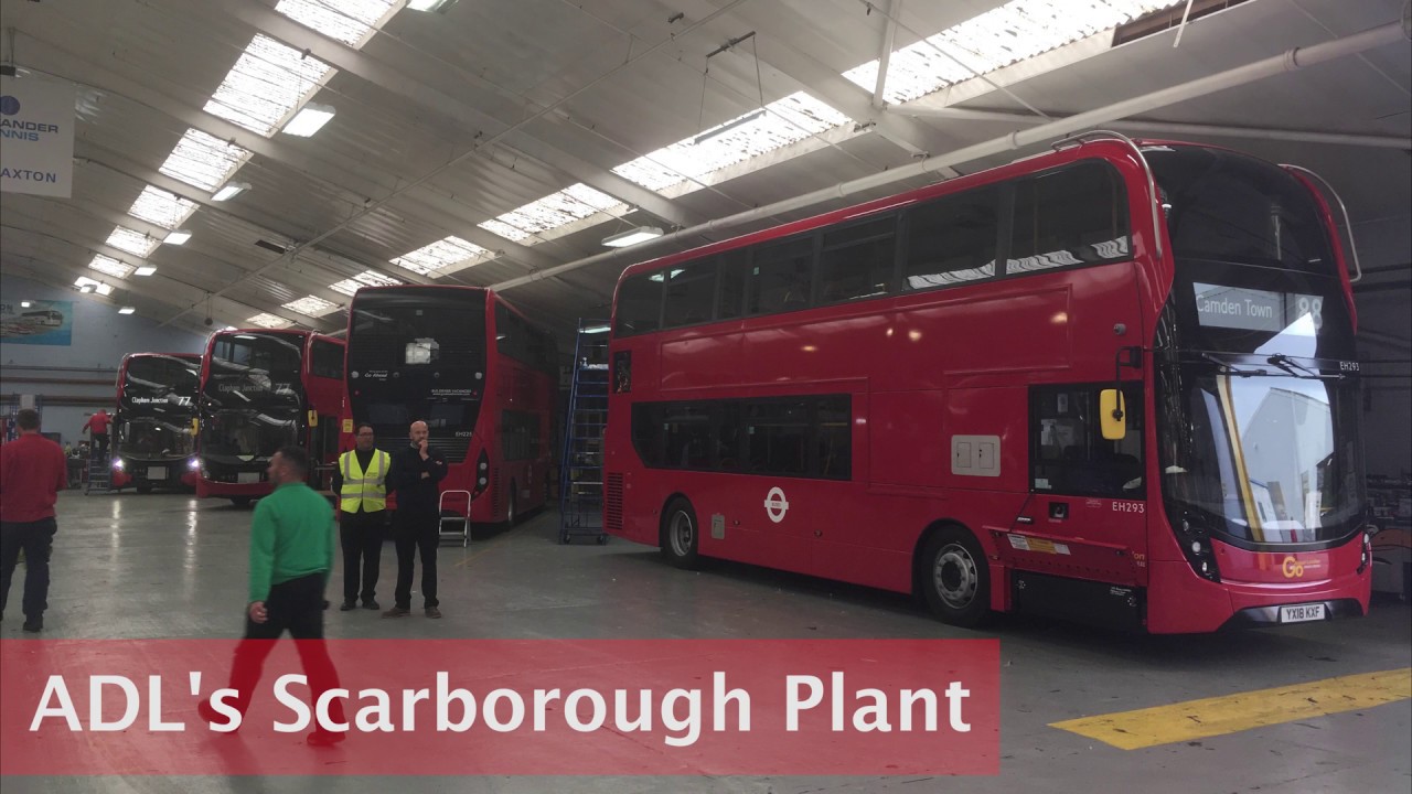 Where buses are built ADL’s Scarborough Factory YouTube