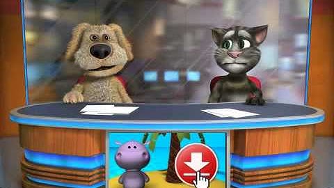 Talking Tom and Ben sing The Lazy Song