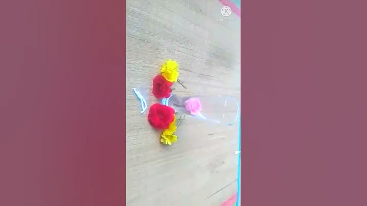 water candle with natural flowers|floating watercandle|diwali decoration#shorts