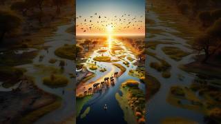 Okavango Delta: Africa’s Ultimate Wetland Wonderland 🌿🦁
