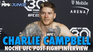 Charlie Campbell Declares He's 'Best in the World,'  Talks The Rock-Inspired Interview | Noche UFC