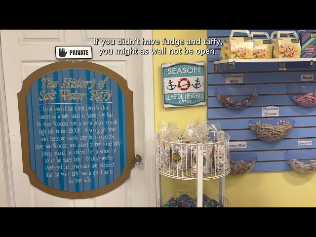 Berkeley Candy, Seaside Heights Boardwalk, NJ | Little Biz. Lotta Wow.