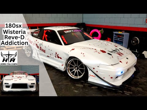 RaveD wisteria 180sx ボディ REVE D NISSAN 180SX WISTERIA BODY SET (DB-180SXW) Reve D Yokomo RC