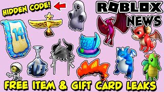 Roblox News 14th Birthday Cape Rdc Trophy Gift Card Item Leaks Hidden Code Youtube - roblox gift cards item leaked