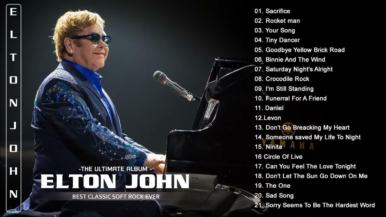 Elton John Greatest Hits Playlist Best Songs of Elton John Full Album