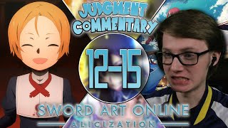 Judgment Commentary | Sword Art Online: Alicization | Episodes 12-15 [Reaction + Discussion]