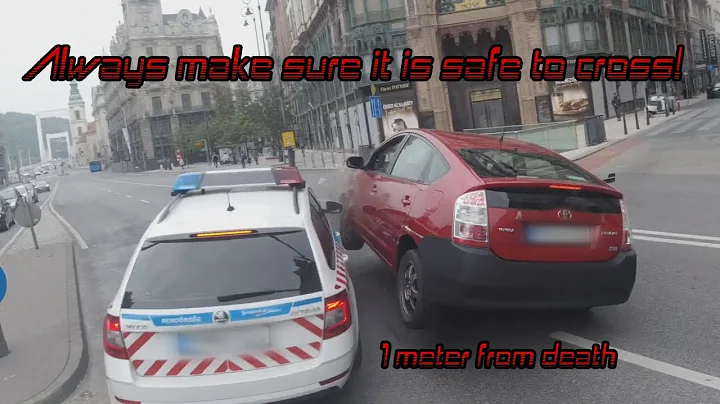 Toyota crashes into police car (police at fault). Oh yeah... and I almost die.