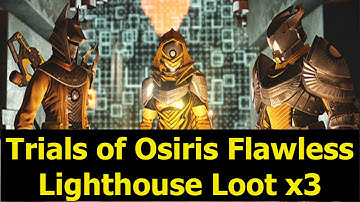 Destiny April Update - Trials Flawless Lighthouse Loot x3 Week 27 The Timekeeper
