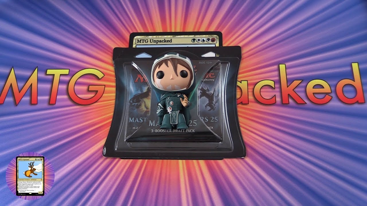 Unboxing a Masters 25 Draft Pack of Magic cards (Box 2) NICE PULLS