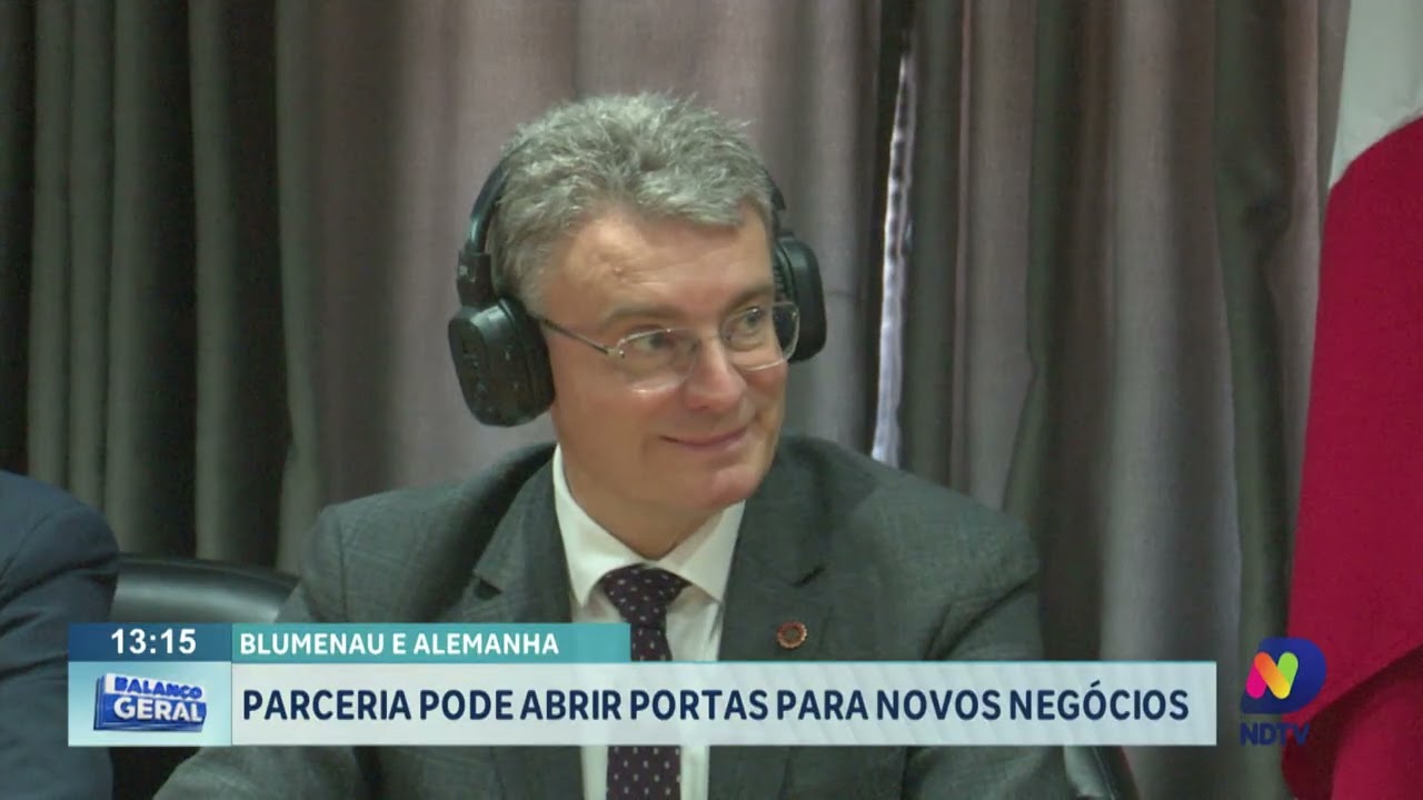 Parceria: Blumenau e Alemanha estreitam relações