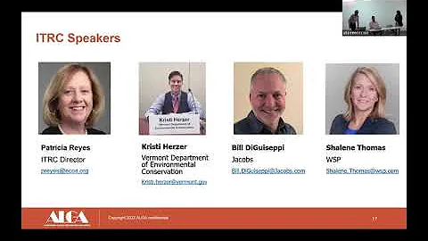 ITRC & ALGA Workshop - Working Together on PFAS