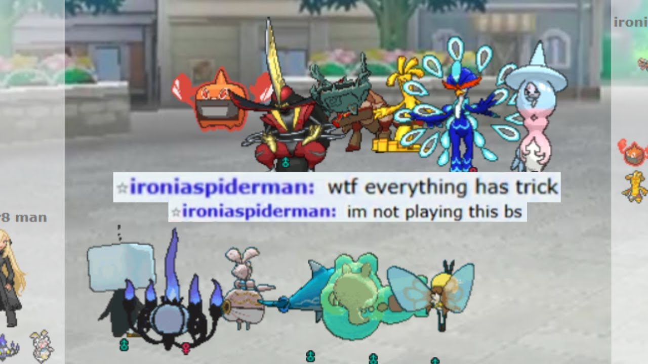 MOST CURSED SETS TEAM PROVED TO BE TOO MUCH HEAT FOR THIS NOOB ON POKEMON SHOWDOWN!!