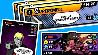 МОЙ ГЕРОЙ ПРОТИВ ТРАМПА | Superhero Clicker screenshot 5