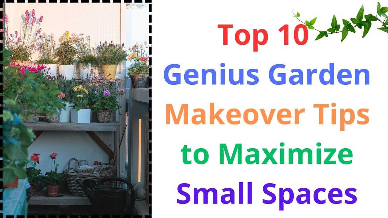 10 Genius Garden Makeover Tips to Maximize Small Spaces | Small Garden ...