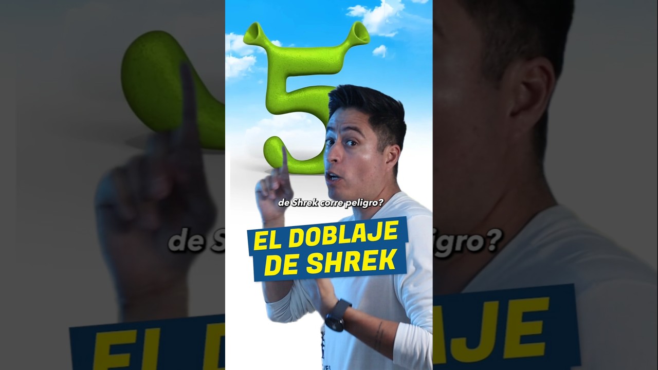 ¿El Doblaje de SHREK 5 CORRE PELIGRO? 😨 #shorts