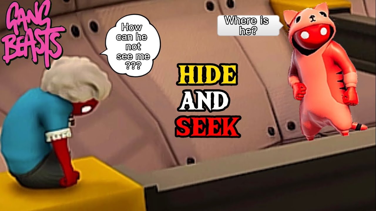 Gang Beasts Hide & Seek!!! - YouTube