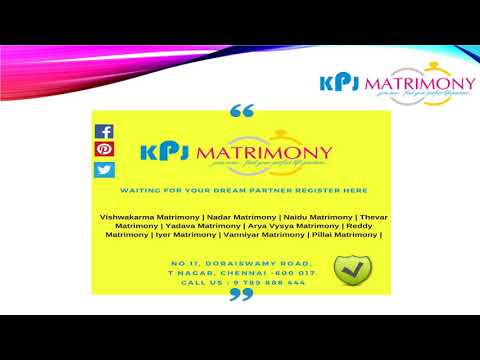 Naidu Matrimony In Tamilnadu  - KPJ Matrimony