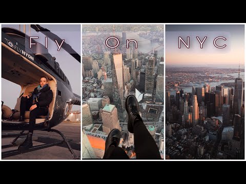 როგორ ვიფრინეთ უკარო ვერტმფრენით ნიუ იორკის თავზე🚁🤯 | Natia MUA | @Giodannell