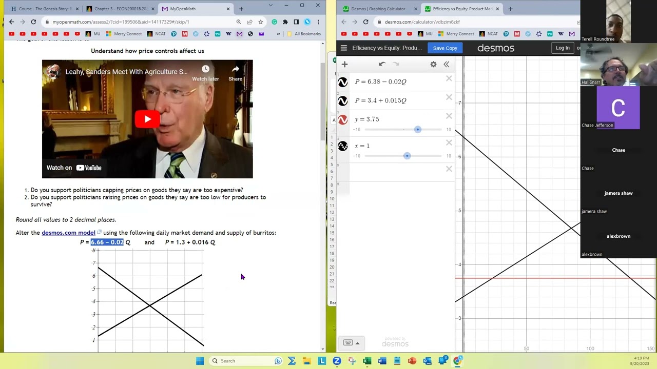 Efficiency vs Equity