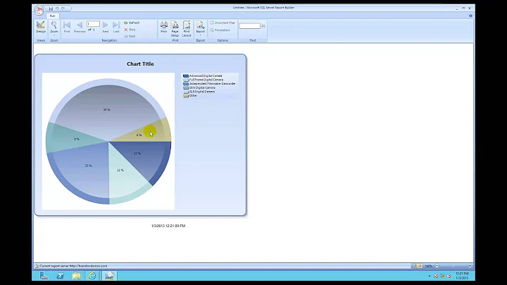 Report Builder 3.0 for SQL Server 2012 Part 6B: How to use Pie Charts - 天天要聞
