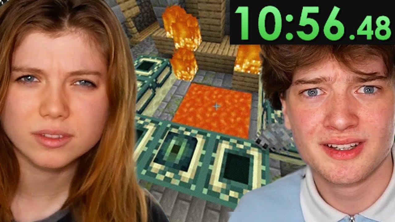 Speedrunning Minecraft with NO Experience... (w/ MaxGGs)