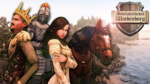 Mittelalterliches Windenburg | Sims 4 Save File (ENG Subs)