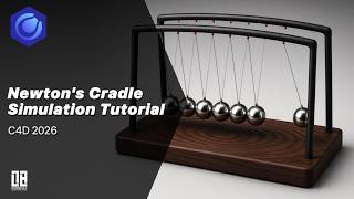 Newton's Cradle Realistic Dynamics Simulation Tutorial