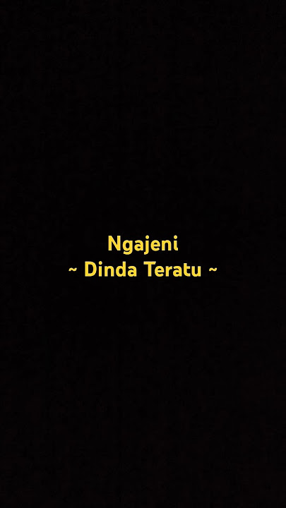 Ngajeni Cipt Sadewok #trending #coverlagu #sadewok #ngajeni