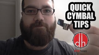 Quick Cymbal Tips!