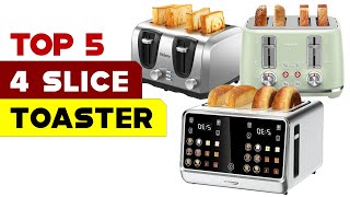 Top 5 Best 4 Slice Toasters 2025 | Toast Faster & Smarter!