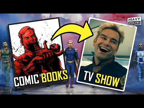 TOP 5 Moments In THE BOYS Comics TOO SHOCKING For TV | Featuring 3c Films