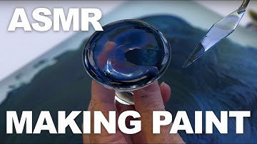 Making Your Own Watercolor Paints - ASMR