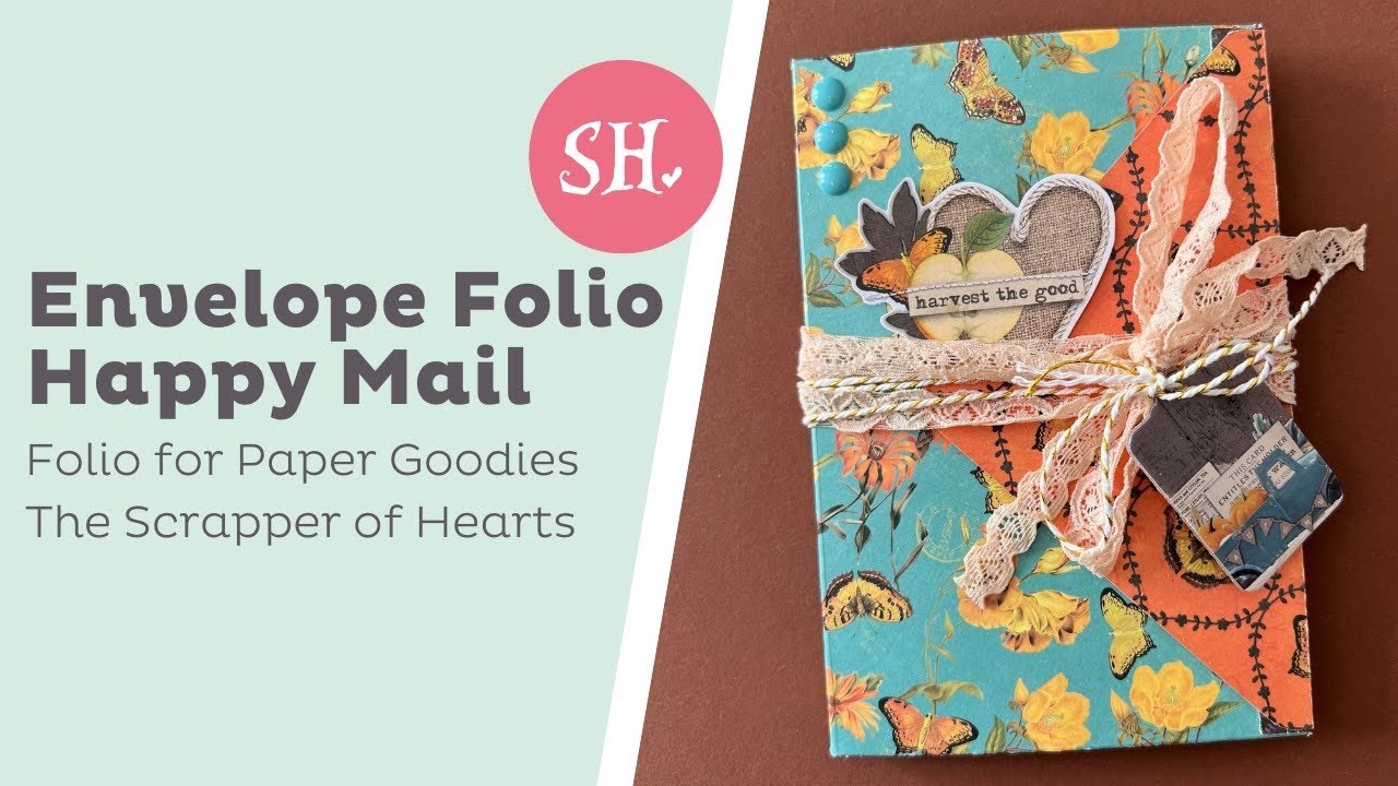 Envelope Folio Happy Mail | Simple Stories, Simple Vintage Country Harvest
