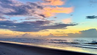 ENDLESS SUMMER SUNRISE | RELAXING COLORS AT DAWN | ORIGINAL ELECTRONIC SCORE | 4K NATURE & OCEAN