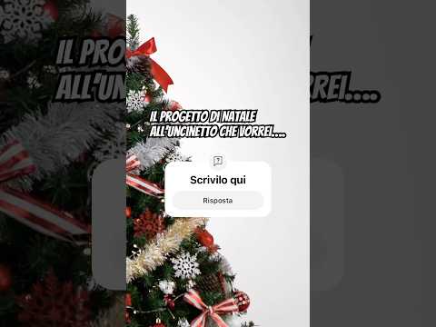 Il progetto di Natale all’uncinetto che vorresti vedere sul canale 🎄