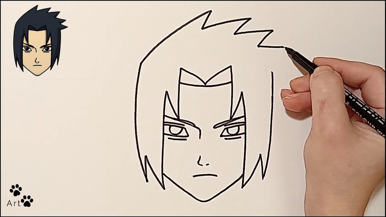 Bocetos de sasuke