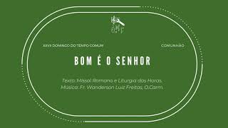 Vídeo de BOM É O SENHOR PARA QUEM CONFIA NELE - (Frei Wanderson Luiz Freitas)
