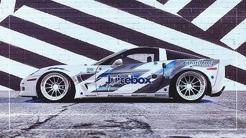 NEED FOR SPEED HEAT / CORVETTE Z06 WRAP TIMELAPSE / 4K