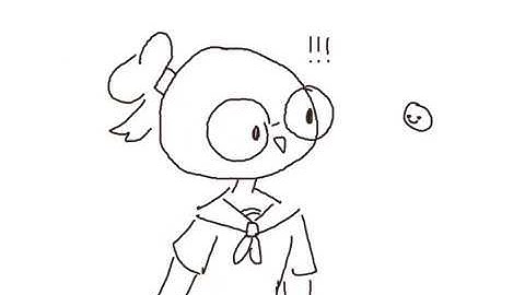 my first animation with Pencil 2D