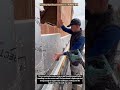 Installing Rigid Foam Insulation on a Building Wall