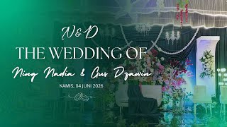   Akad Nikah U0026 Walimatul ursy  Ning Falana Khoiru Nadiyah U0026 Gus Dzawin Nuha
