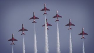 The AMAZING Red Arrows - Bournemouth Air Festival 2023