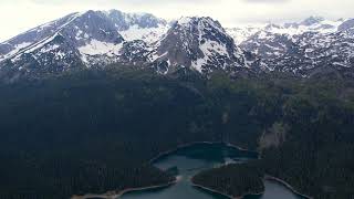 Black Lake in spring — pure nature, calm waters, f...